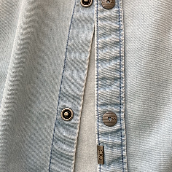 Men’s Calvin Klein Denim Shirt M - Picture 4 of 5